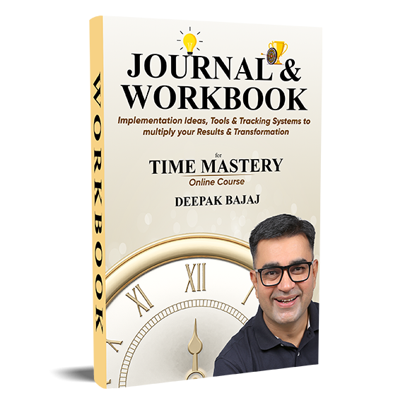 Journal and Workbook For Time Mastery Course